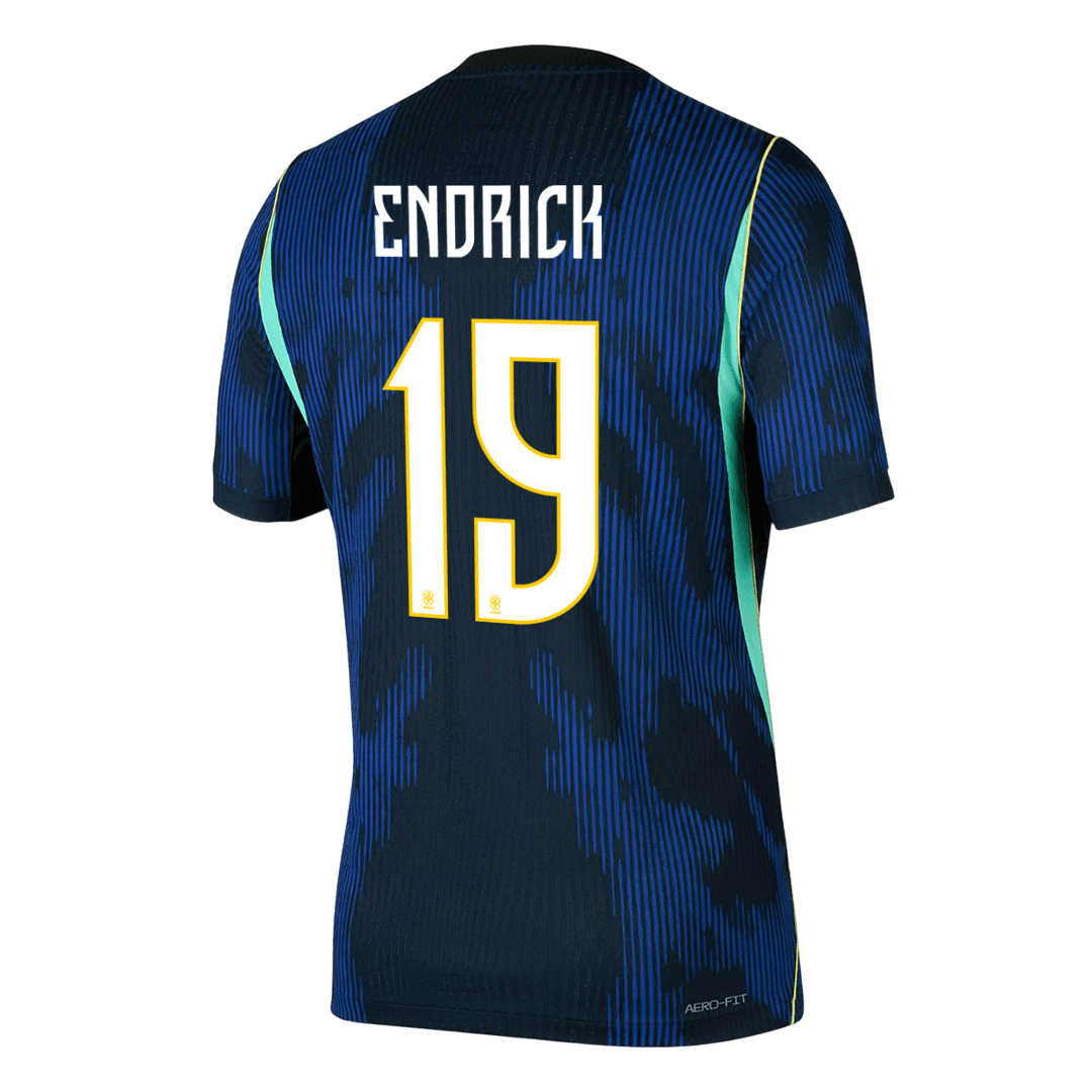 Maglia Gara Brasile Trasferta ENDRICK #19 Uomo Mondiali 2026
