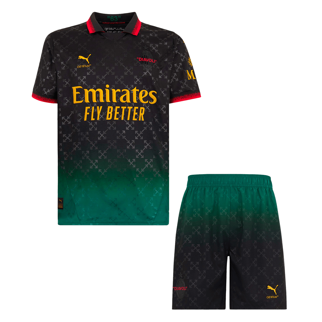 Completo Base AC Milan Quarta Uomo 2024/25 - 2 Pezzi