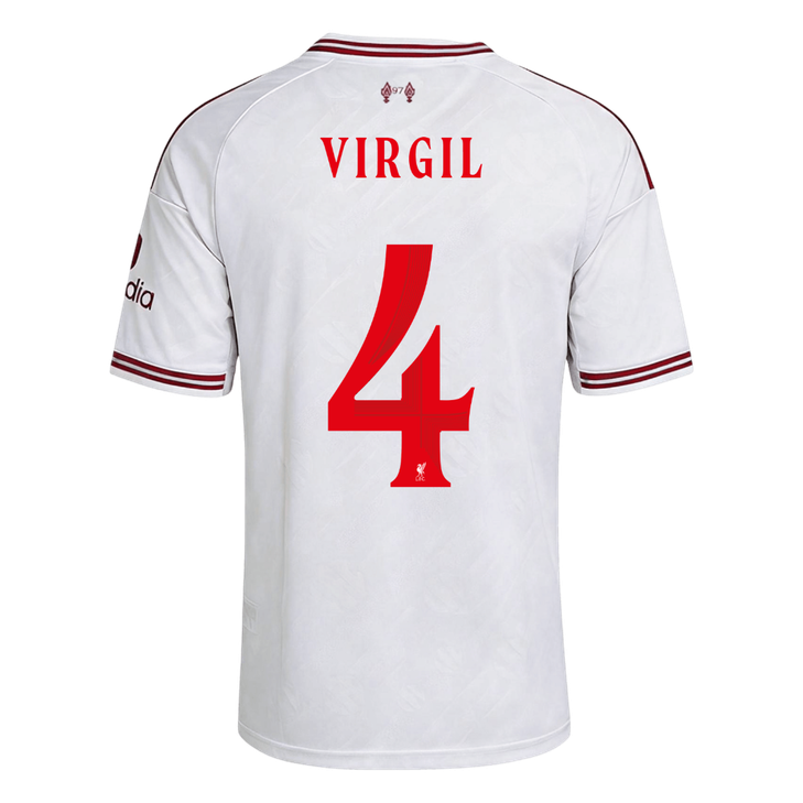 Maglia Replica Liverpool Trasferta VIRGIL #4 Uomo 2026/27 - UCL