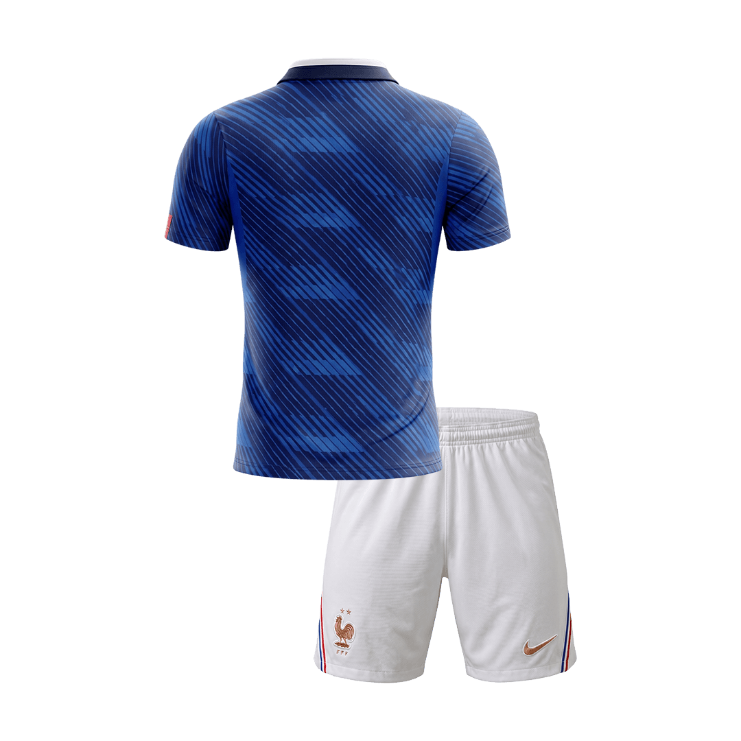 Base Kit Bambino Francia Casa Mondiali 2026 - 2 Pezzi