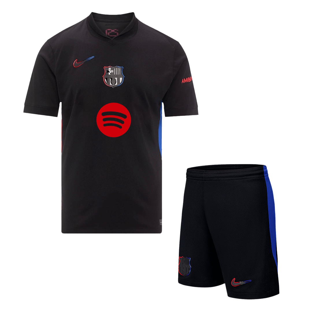Completo Base Barcelona Trasferta Uomo 2024/25 Spotify Logo Without Text - 2 Pezzi