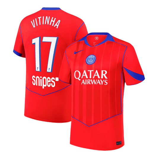 Maglia Replica PSG Terza VITINHA #17 Uomo 2025/26