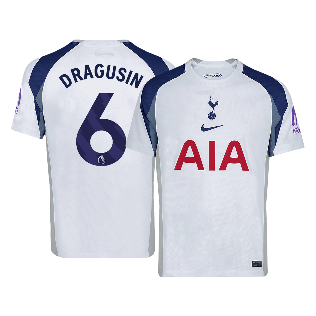 Maglia Replica Tottenham Hotspur Casa DRAGUSIN #6 Uomo 2025/26