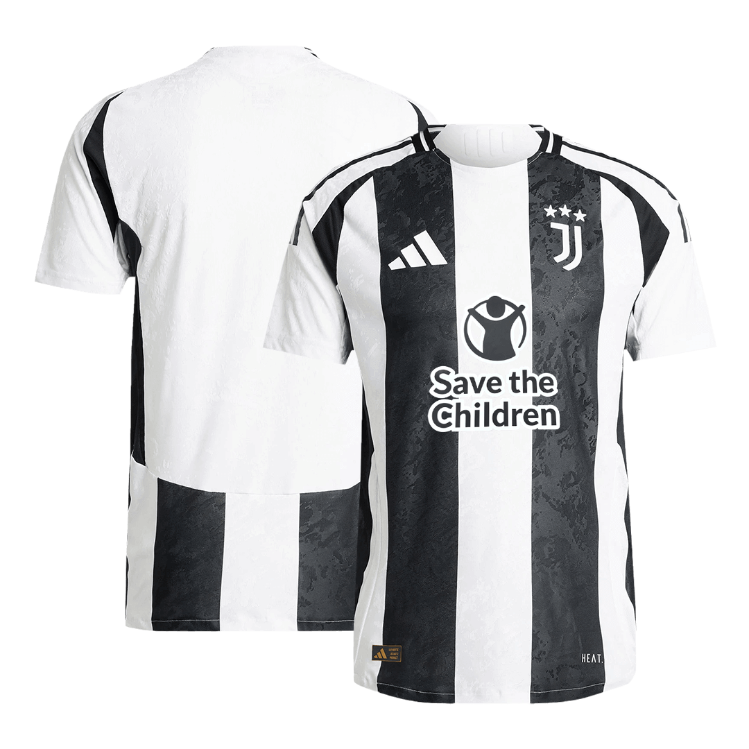 Maglia Gara Juventus Casa Uomo 2024/25 con Save the Children