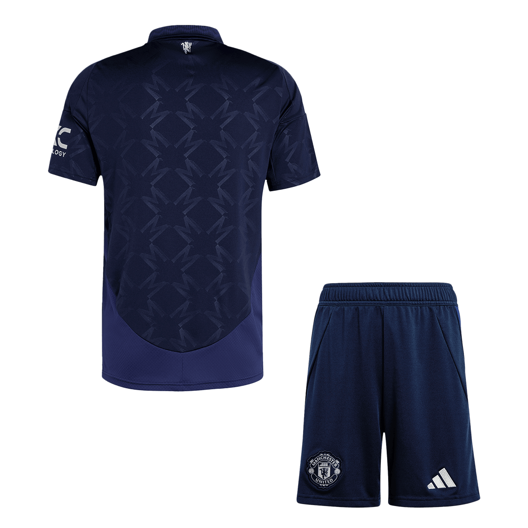 Completo Base Manchester United Trasferta Uomo 2024/25 - 2 Pezzi