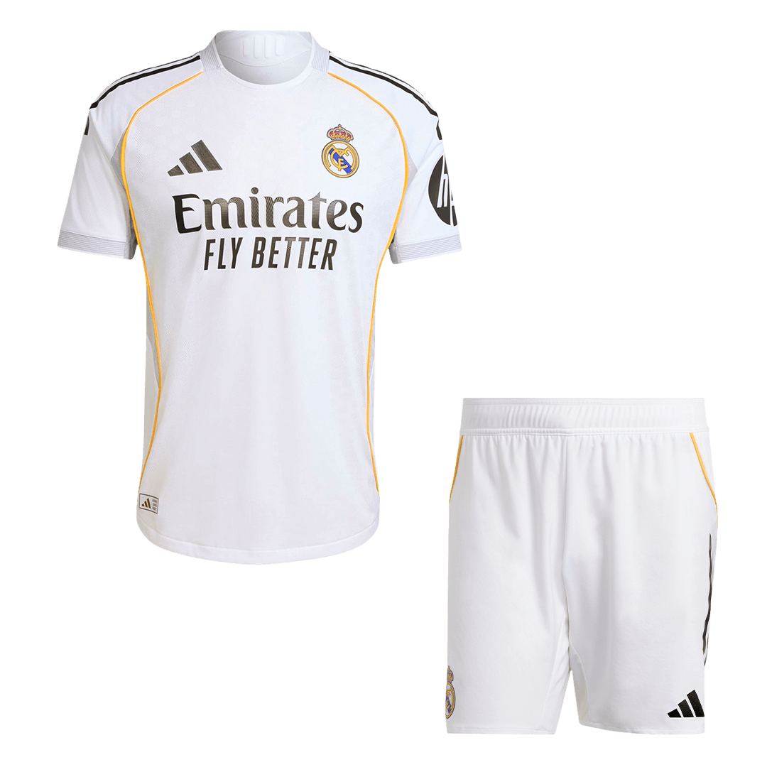 Completo Base Gara Real Madrid Casa Uomo 2025/26 - 2 Pezzi