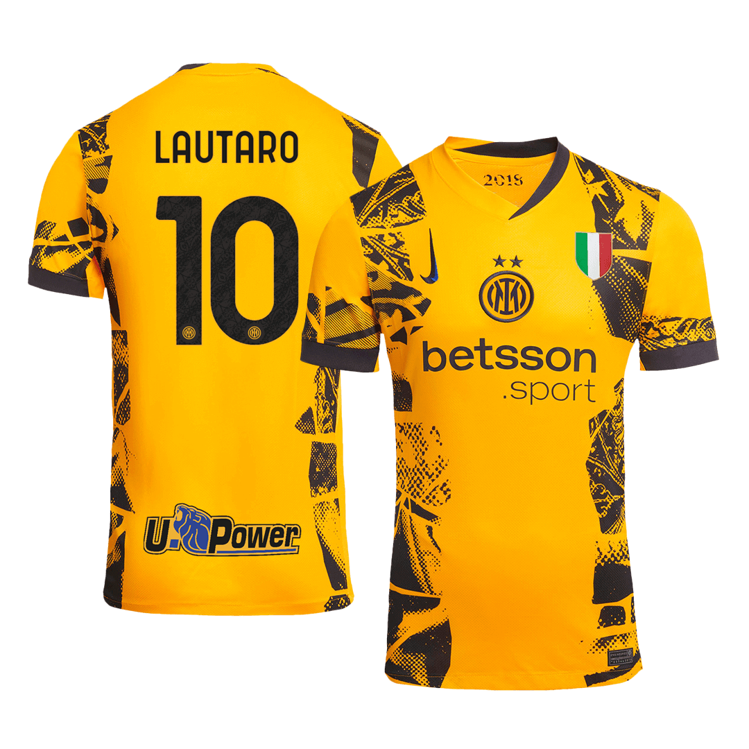 Maglia Replica Inter Milan Terza LAUTARO #10 Uomo 2024/25