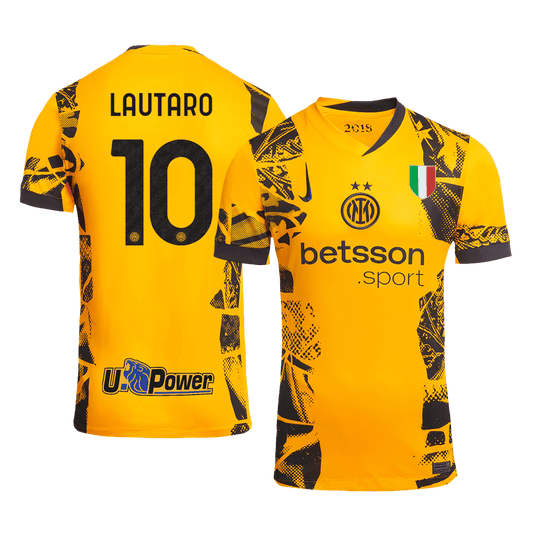 Maglia Replica Inter Milan Terza LAUTARO #10 Uomo 2024/25