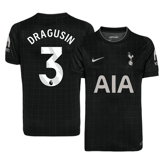 Maglia Replica Tottenham Hotspur Trasferta DRAGUSIN #3 Uomo 2025/26