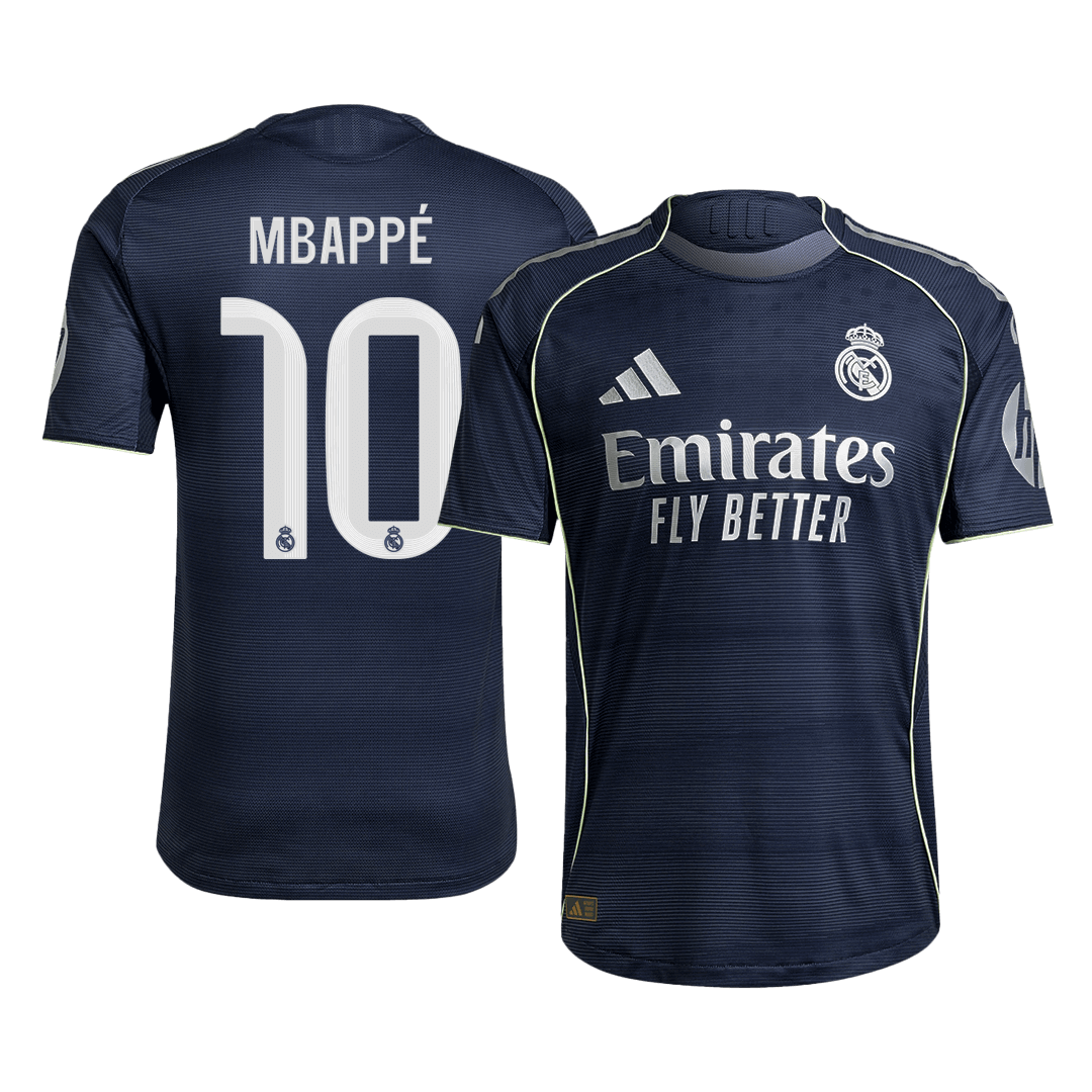 Maglia Gara Real Madrid Trasferta MBAPPÉ #10 Uomo 2025/26
