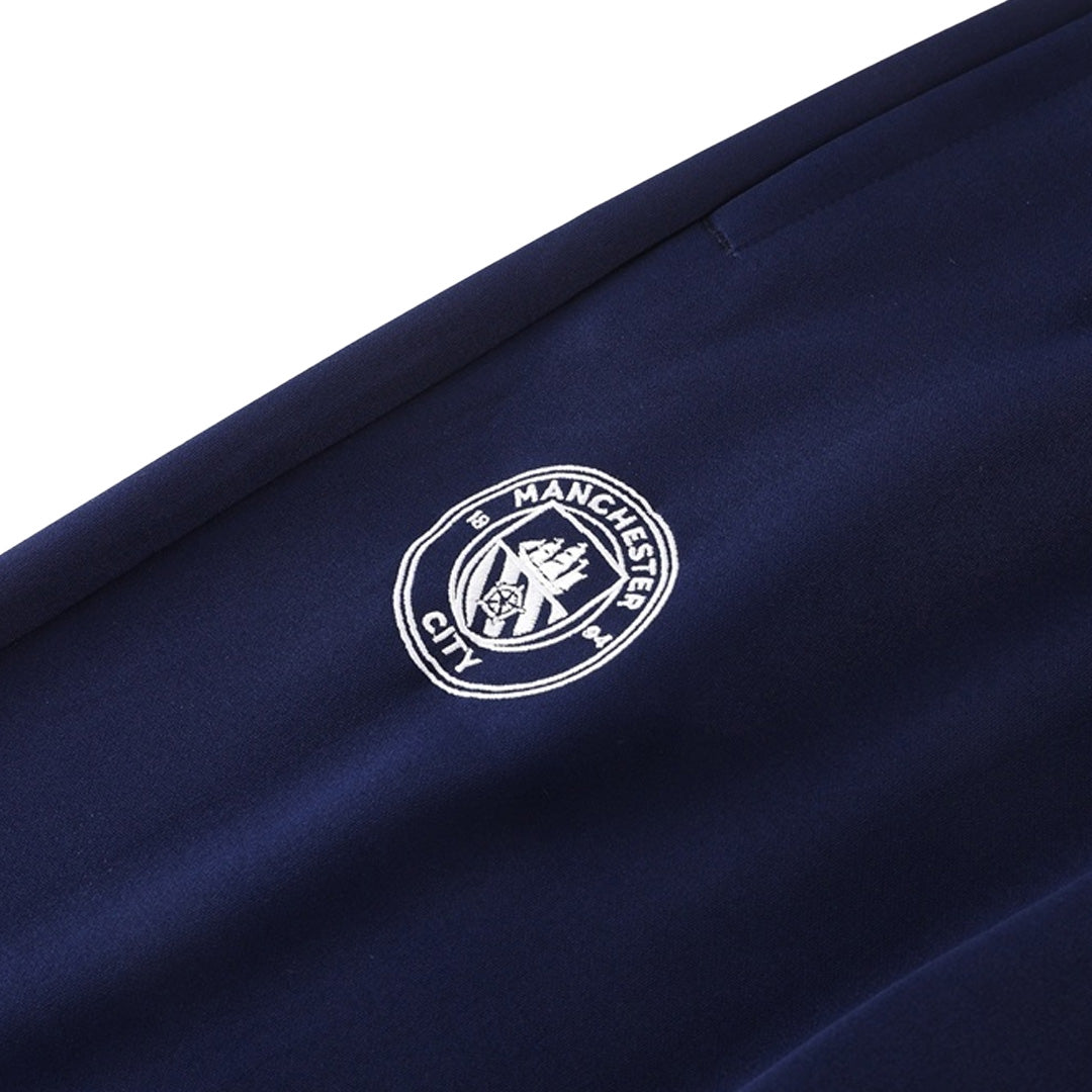 Manchester City Tuta Allenamento 2025/26 Blu Navy