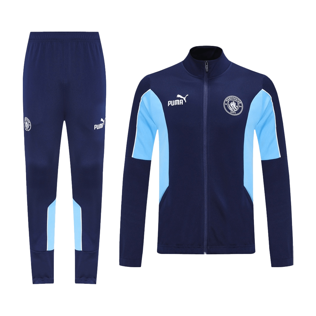 Manchester City Tuta Allenamento 2025/26 Blu Navy