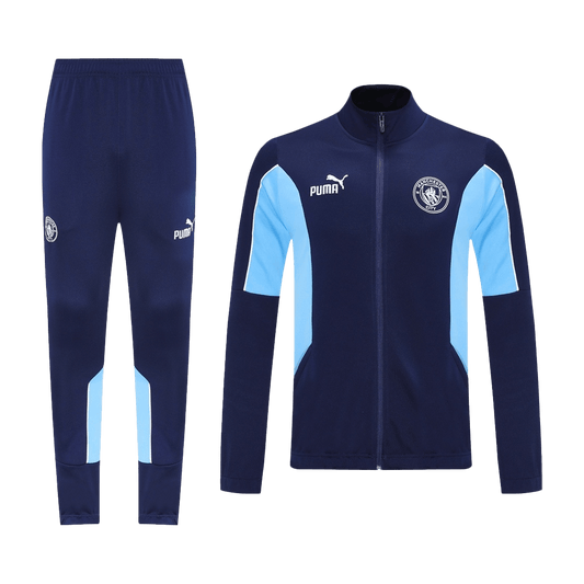 Manchester City Tuta Allenamento 2025/26 Blu Navy
