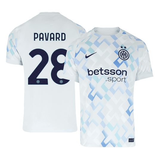 Maglia Replica Inter Milan Trasferta PAVARD #28 Uomo 2025/26