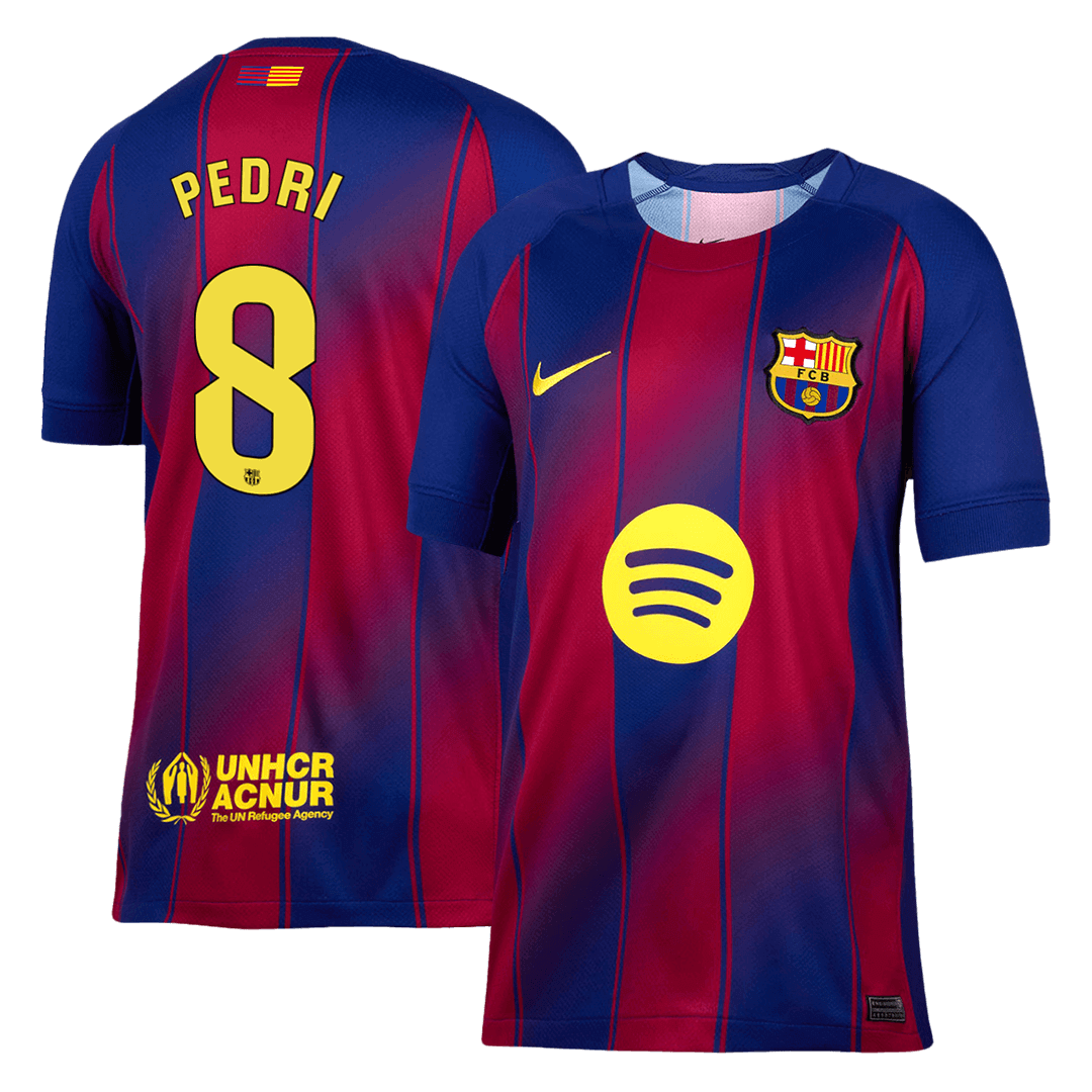 Maglia Replica Barcelona Casa PEDRI #8 Uomo 2025/26