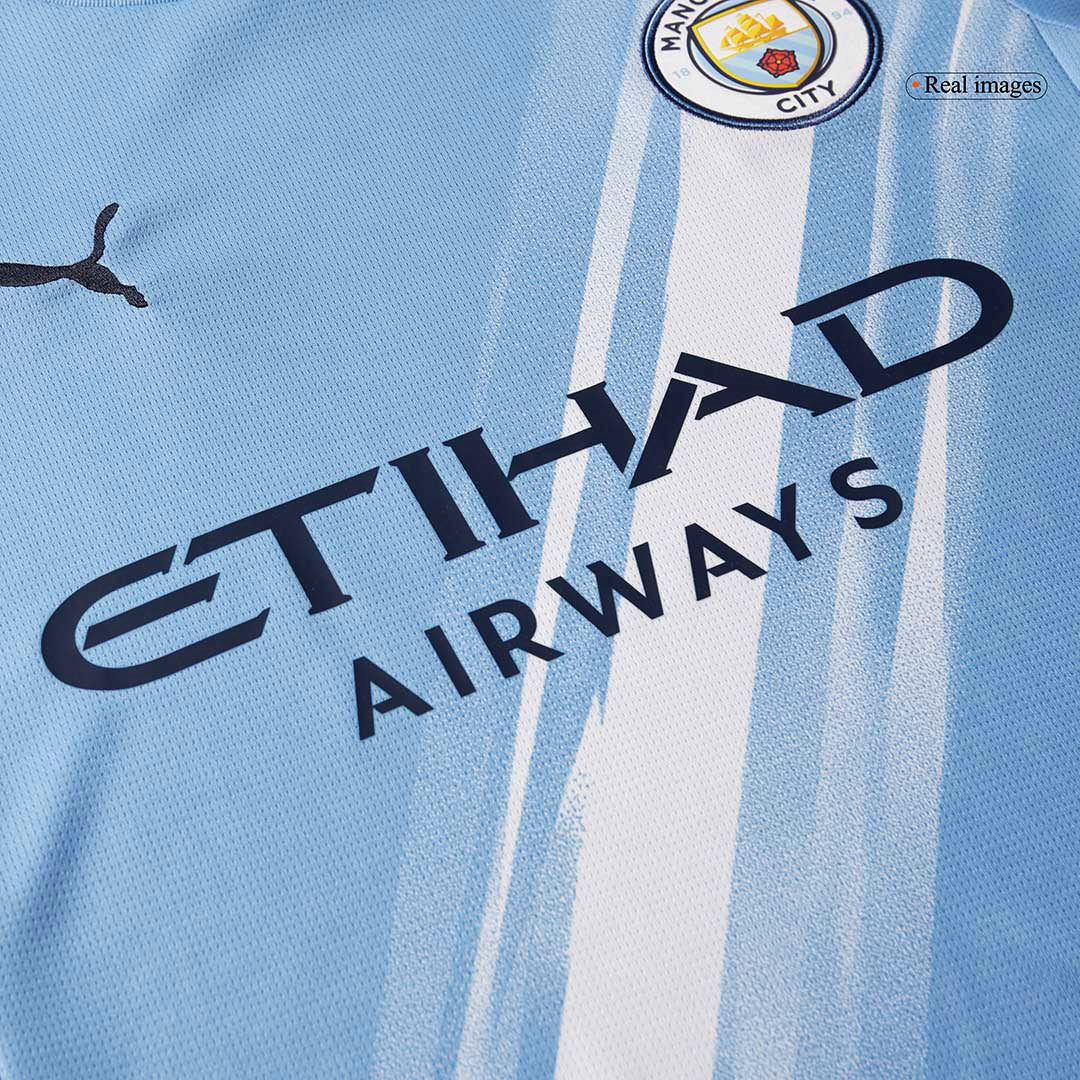 Completo Base Manchester City Casa Uomo 2025/26 - 2 Pezzi