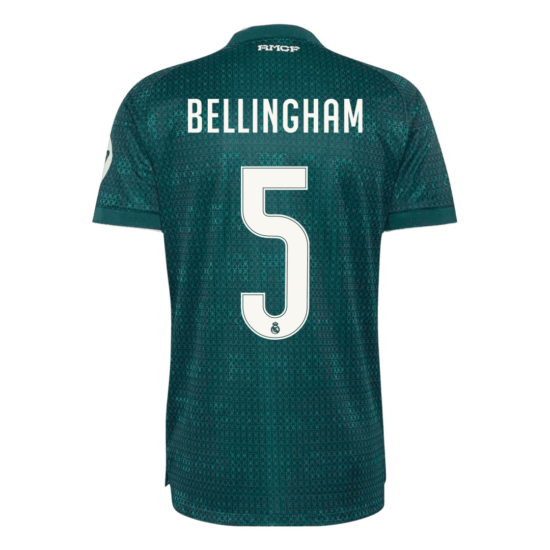 Maglia Gara Real Madrid Trasferta BELLINGHAM #5 Uomo 2026/27