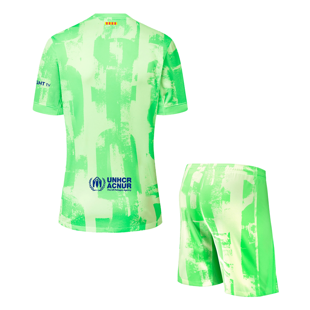 Completo Base Barcelona Terza Uomo 2024/25 Spotify Logo Without Text - 2 Pezzi
