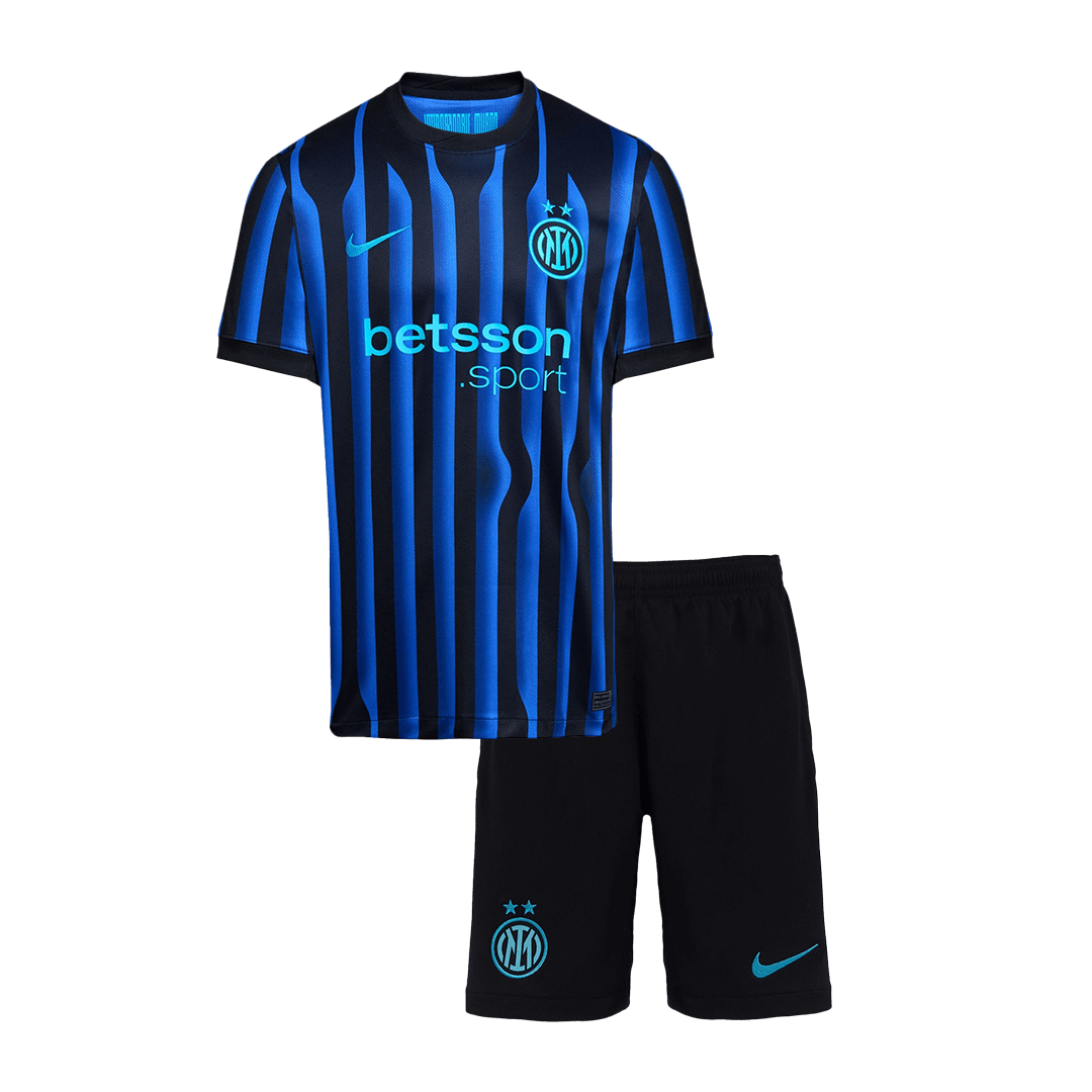 Completo Bambino Inter Milan Casa 2025/26 - 2 Pezzi