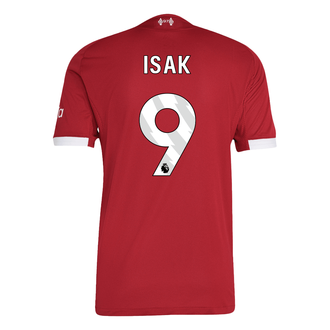 Maglia Gara Liverpool Casa ISAK #9 Uomo 2025/26