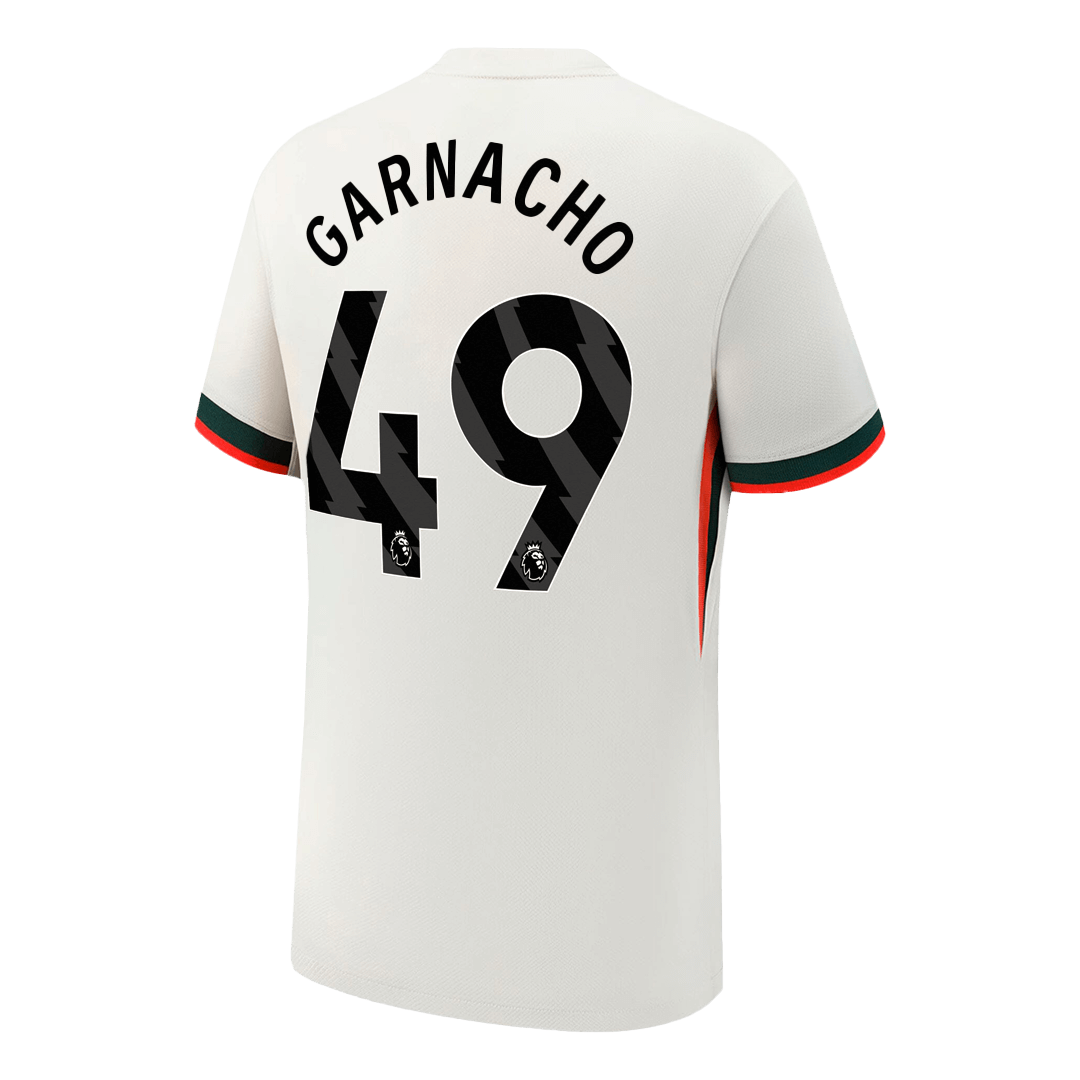 Maglia Replica Chelsea Trasferta GARNACHO #49 Uomo 2025/26