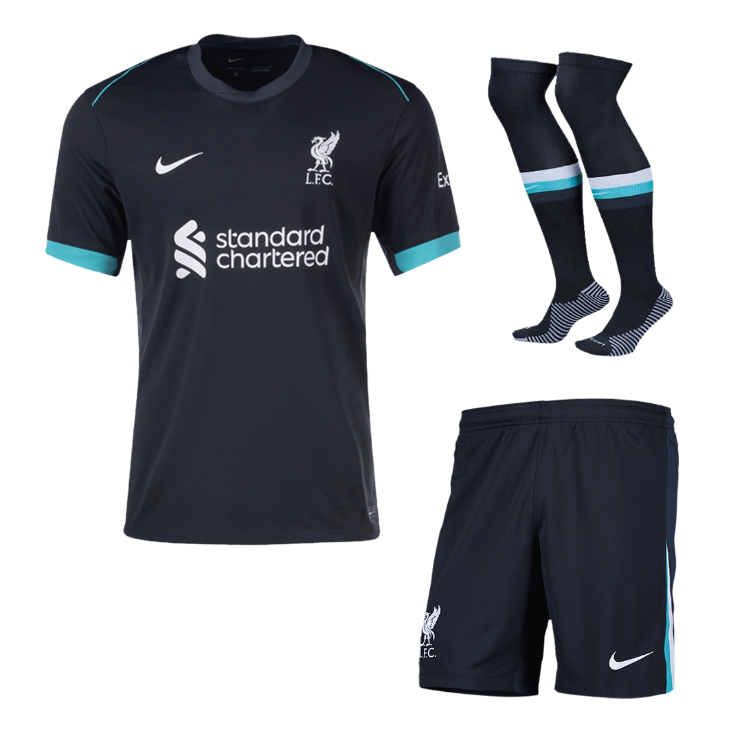 Kit Completo Liverpool Trasferta Uomo 2024/25 - 3 Pezzi