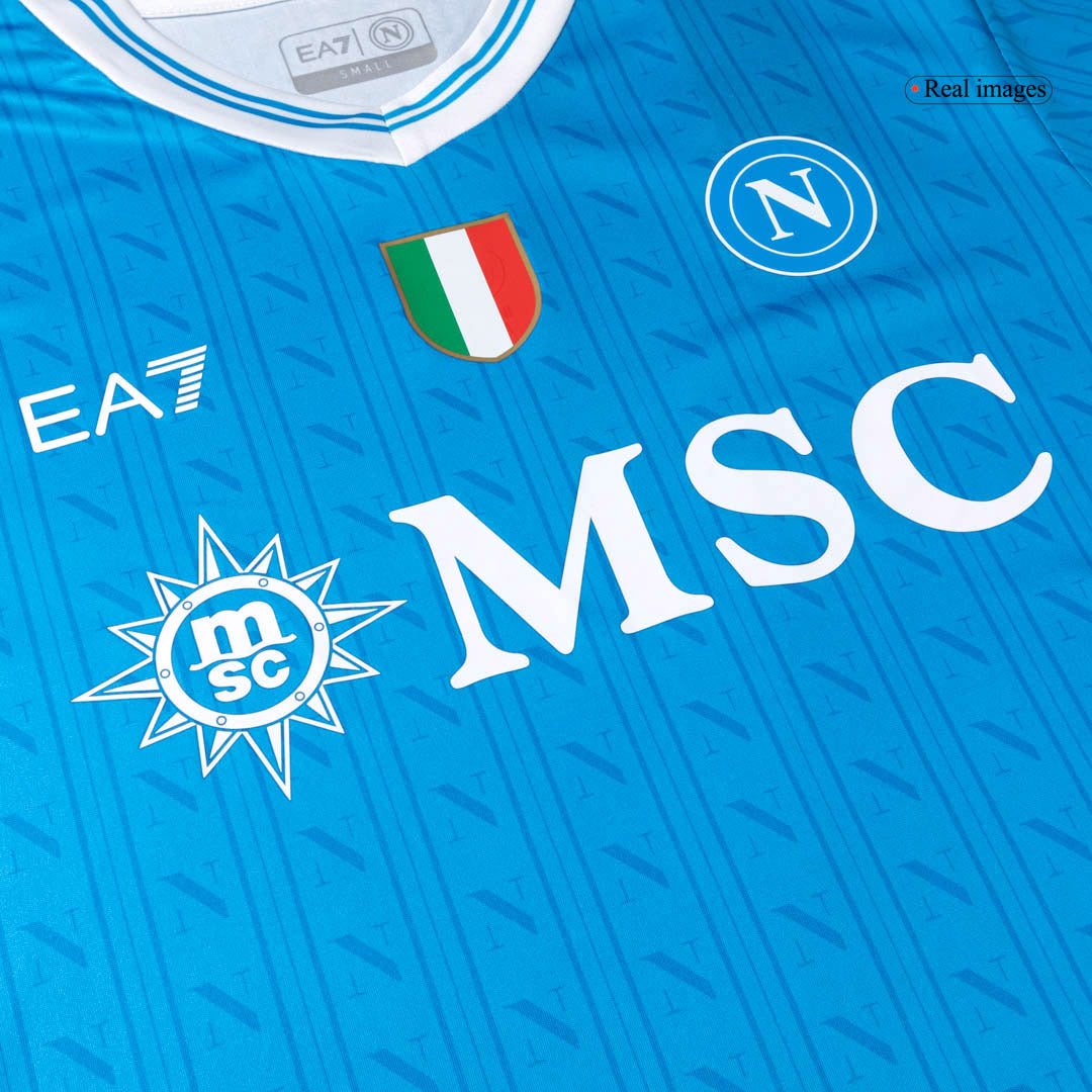 Maglia Replica Napoli Casa DE BRUYNE #11 Uomo 2025/26