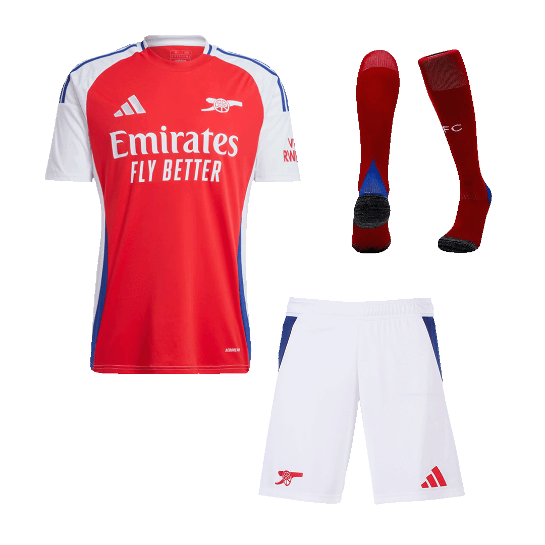 Kit Completo Arsenal Casa Uomo 2024/25 - 3 Pezzi