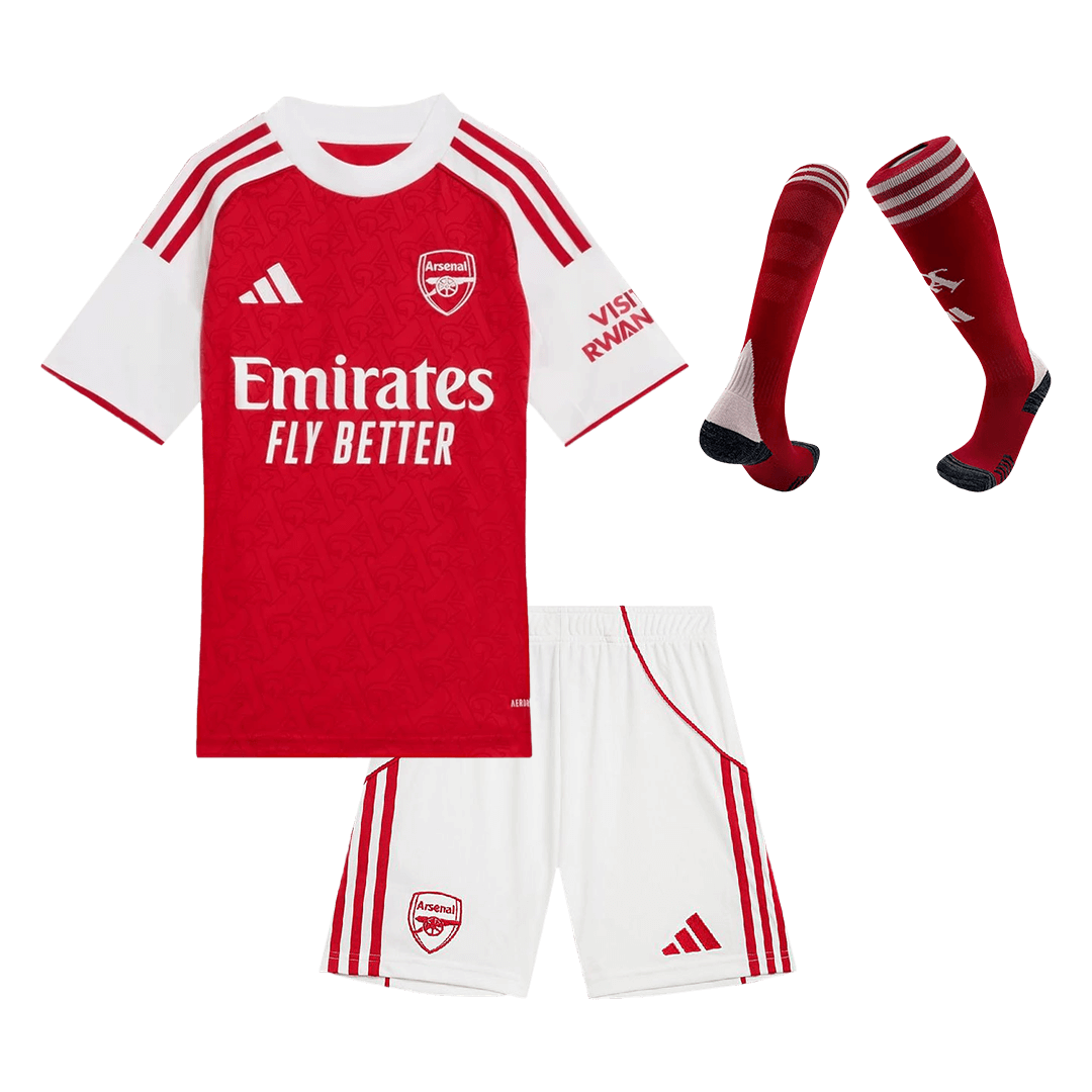 Kit Completo Bambino Arsenal Casa 2025/26 - 3 Pezzi