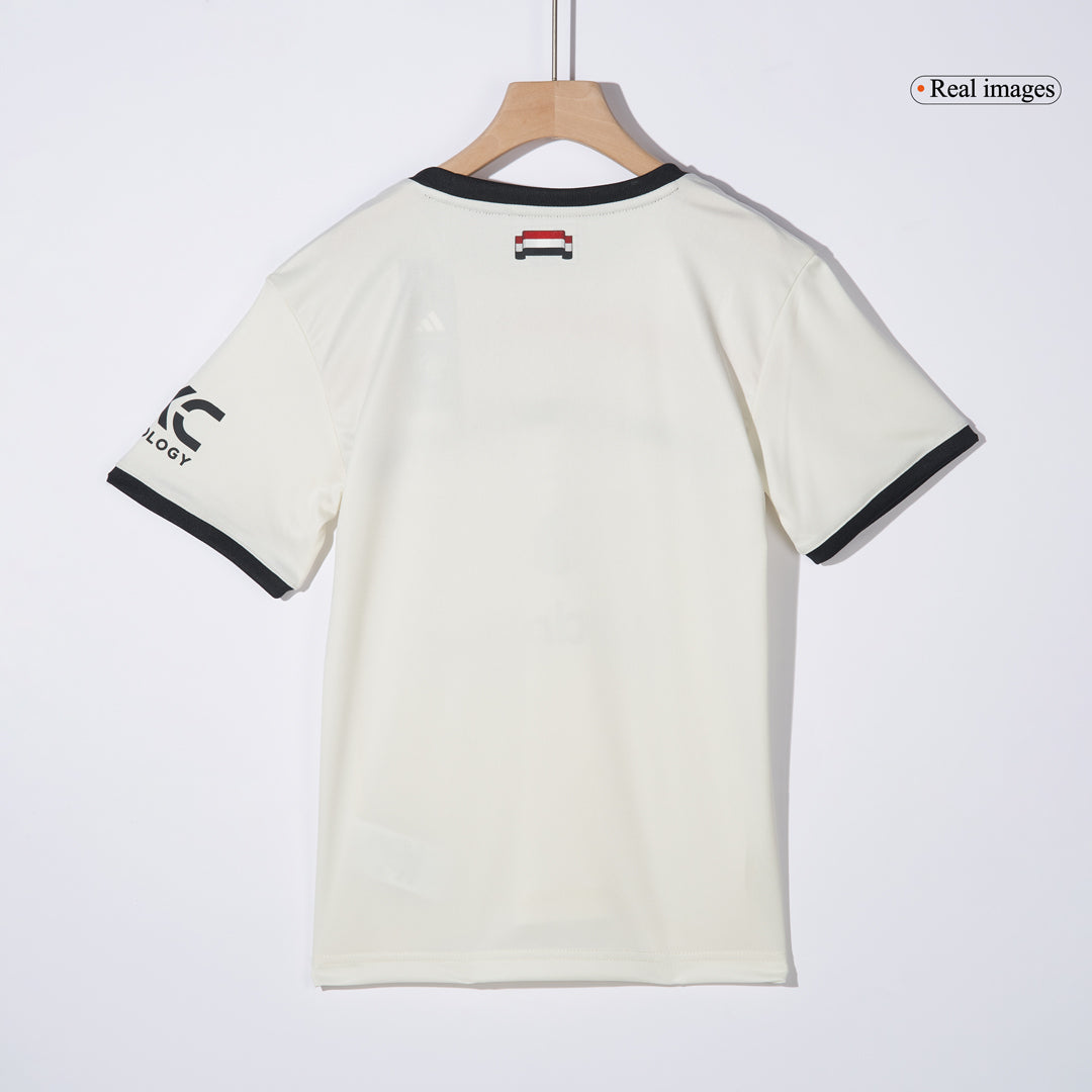 Completo Bambino Manchester United Terza 2024/25 - 2 Pezzi