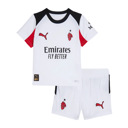 Base Kit Bambino AC Milan Trasferta 2025/26 - 2 Pezzi