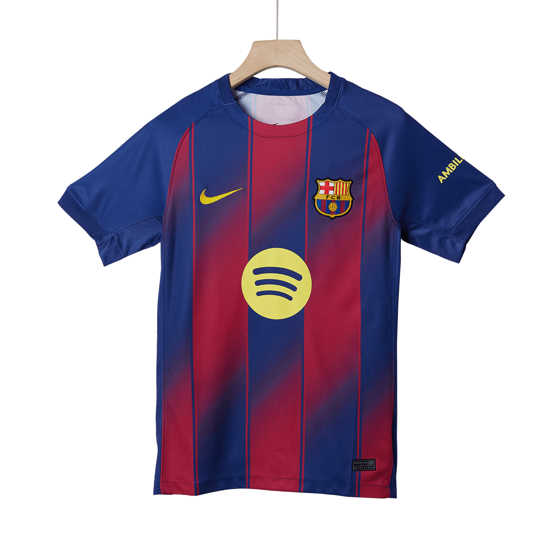 Maglia Replica Barcelona Casa LAMINE YAMAL #10 Uomo 2025/26