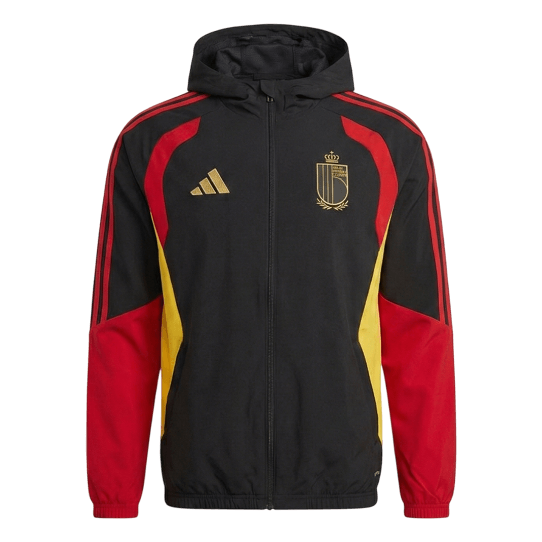 Belgio Giacca Allenamento 2026 Rosso e Nero