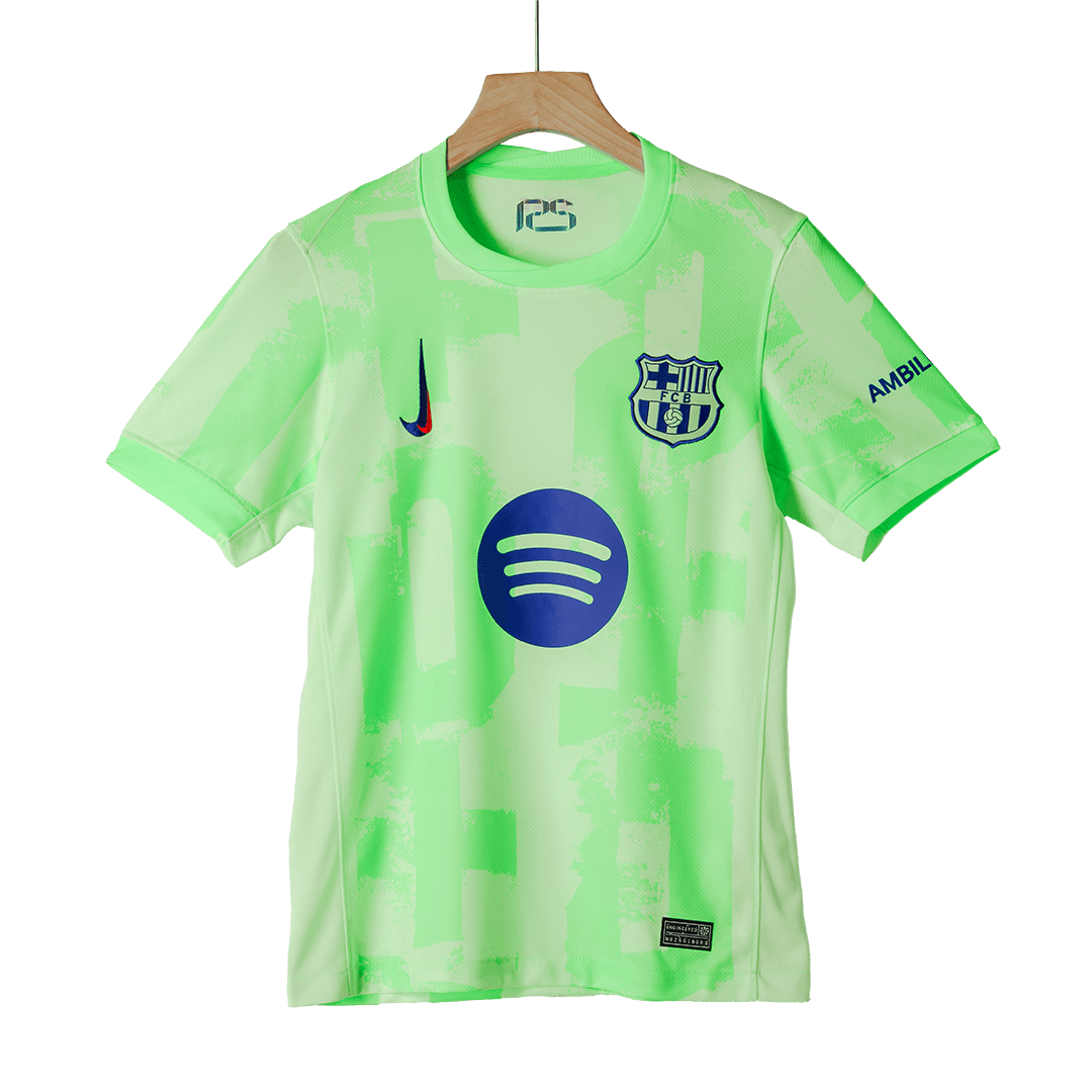 Completo Base Barcelona Terza Uomo 2024/25 Spotify Logo Without Text - 2 Pezzi