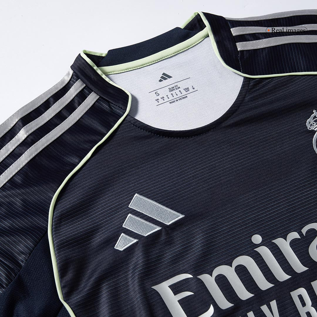 Maglia Replica Real Madrid Trasferta MBAPPÉ #10 Uomo 2025/26