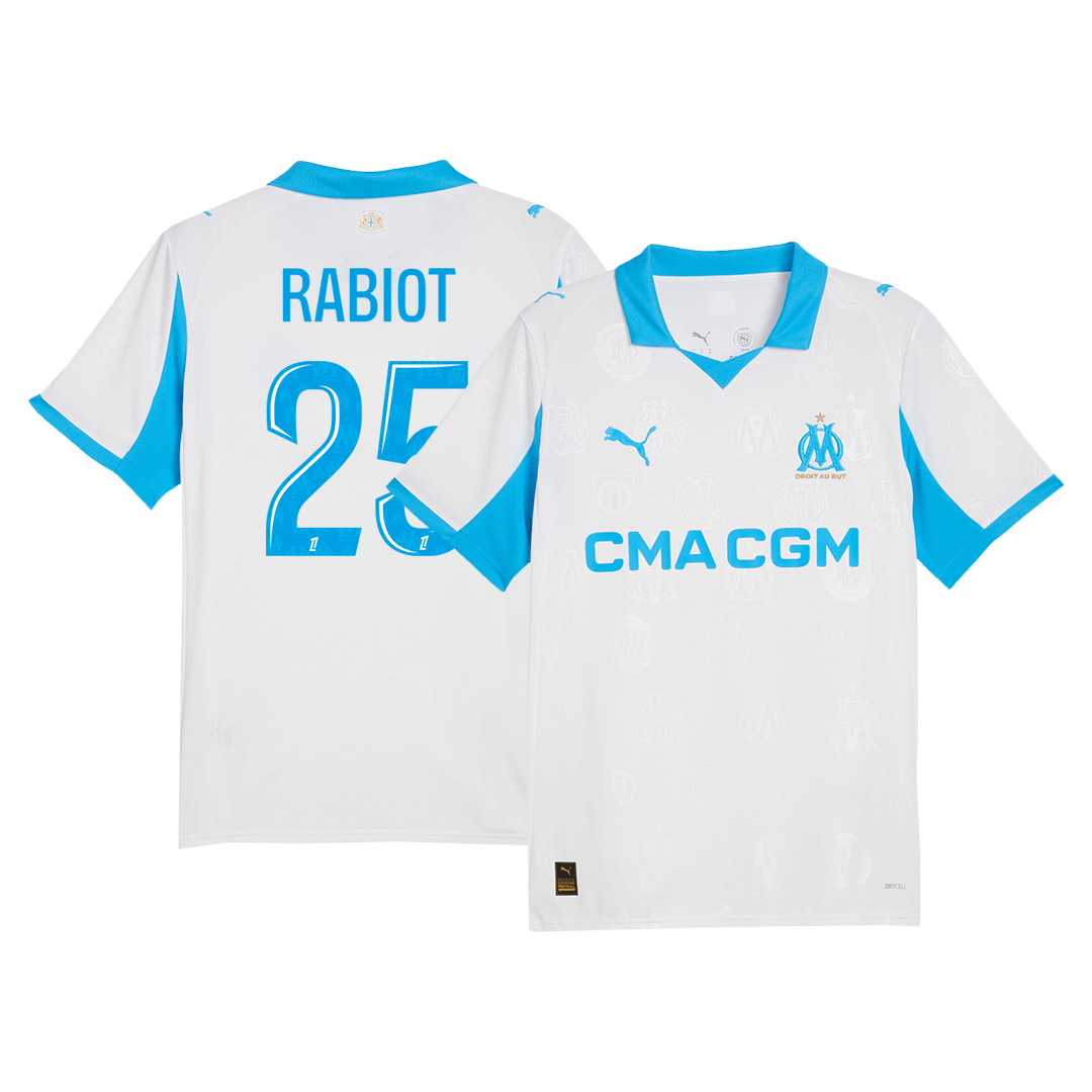 Maglia Replica Marseille Casa RABIOT #25 Uomo 2025/26