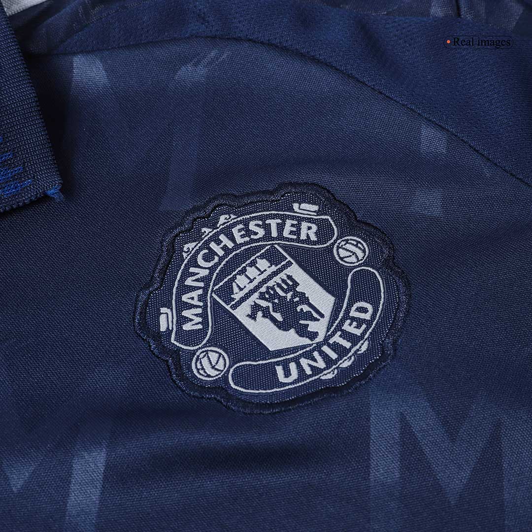 Completo Bambino Manchester United Trasferta 2024/25 - 2 Pezzi