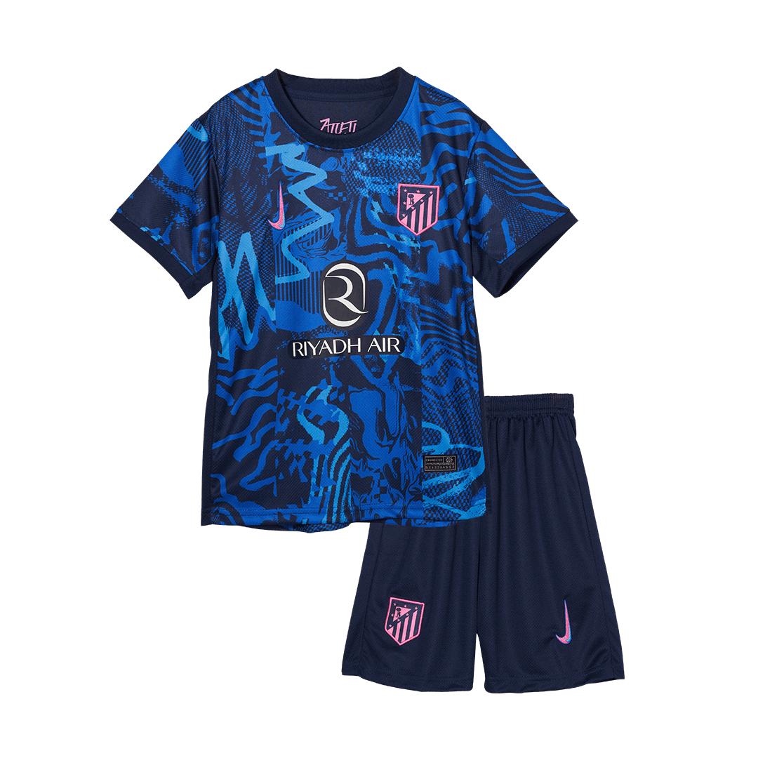 Completo Bambino Atletico Madrid Terza 2024/25 - 2 Pezzi