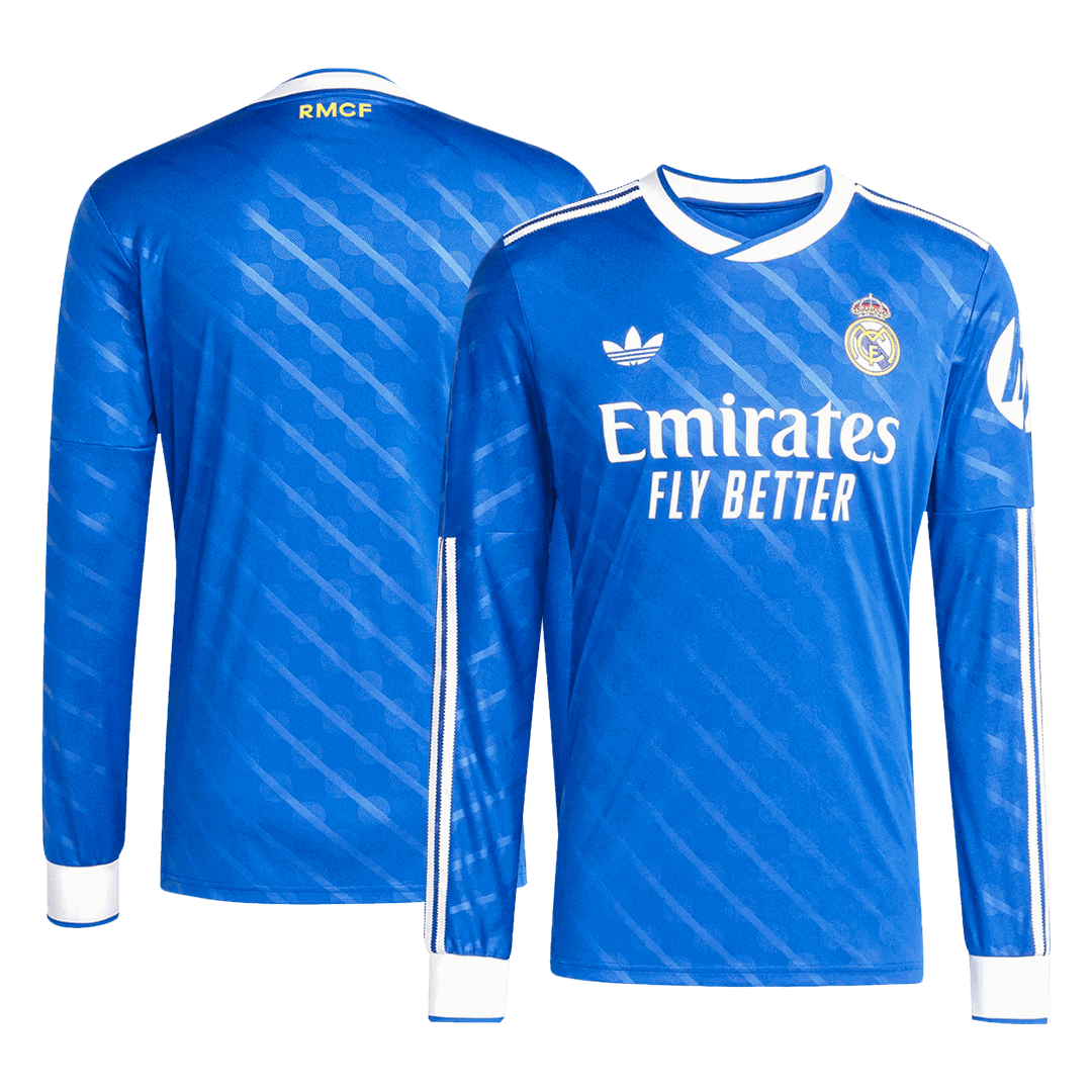 Maglia Replica Real Madrid Terza Uomo 2025/26 - Manica Lunga