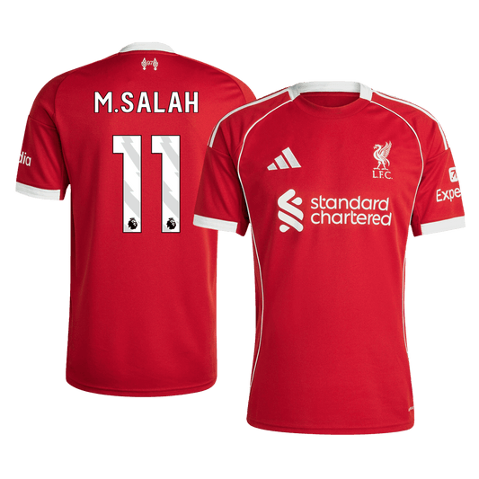 Maglia Replica Liverpool Casa M.SALAH #11 Uomo 2025/26