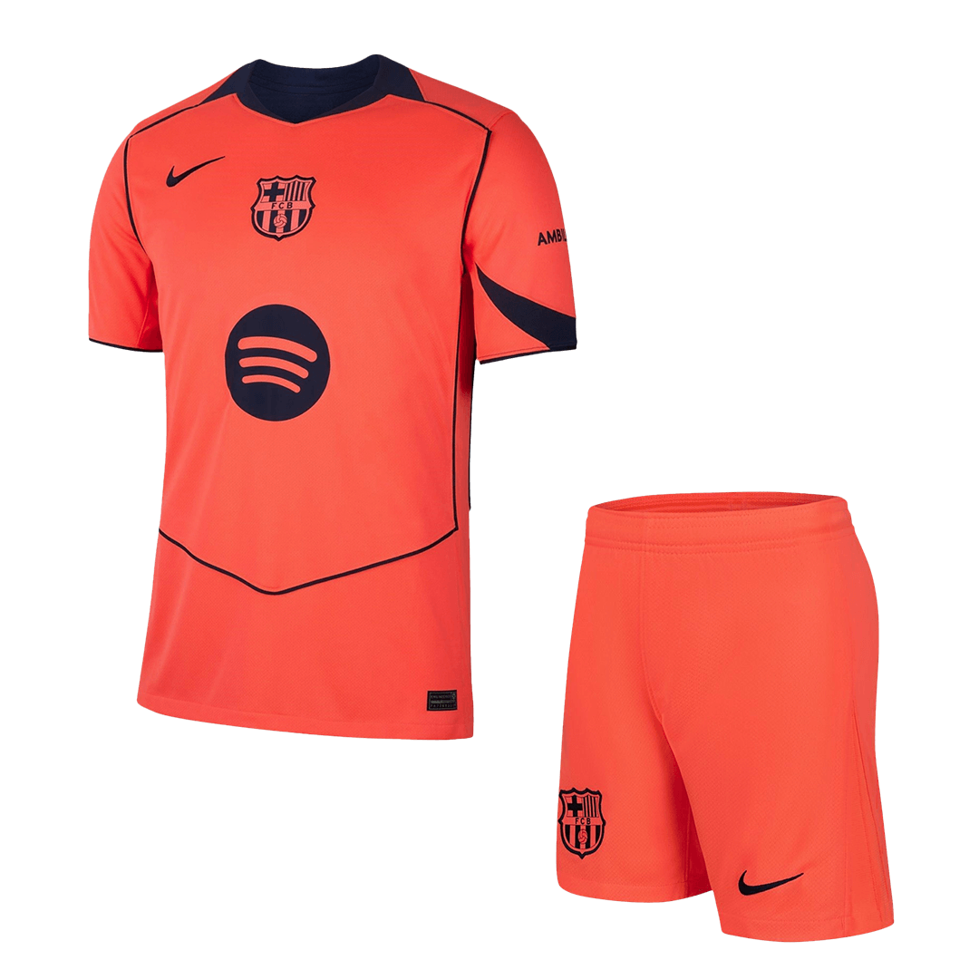Completo Base Barcelona Terza Uomo 2025/26 - 2 Pezzi
