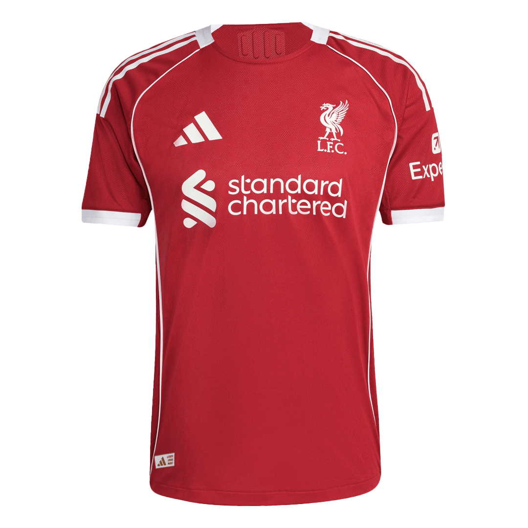 Maglia Gara Liverpool Casa ISAK #9 Uomo 2025/26