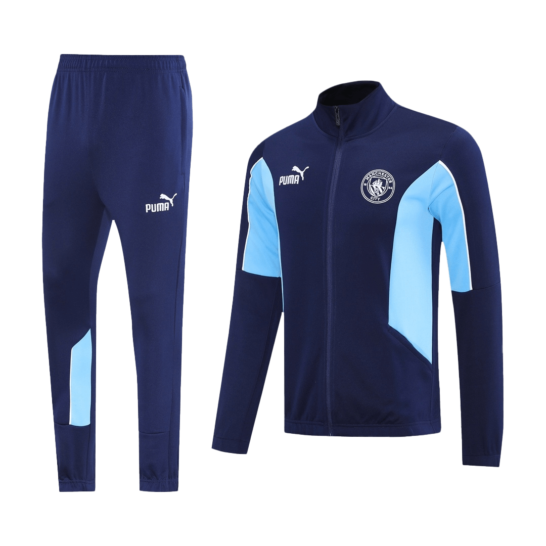 Manchester City Tuta Allenamento 2025/26 Blu Navy