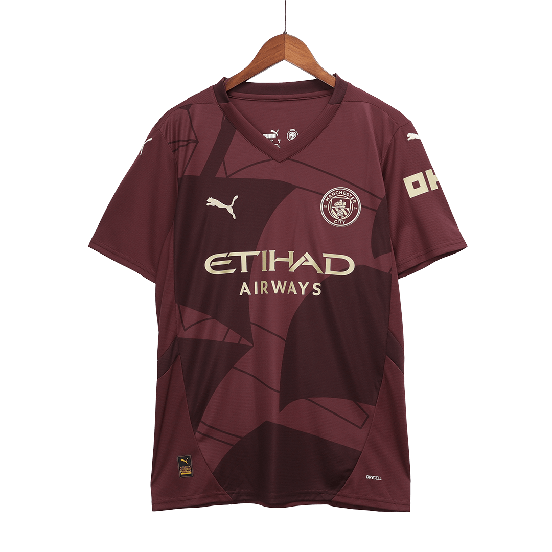 Completo Base Manchester City Terza Uomo 2024/25 - 2 Pezzi