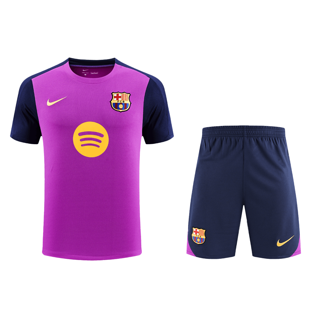Completo Base Barcelona Pre-Partita Uomo 2025/26 - 2 Pezzi
