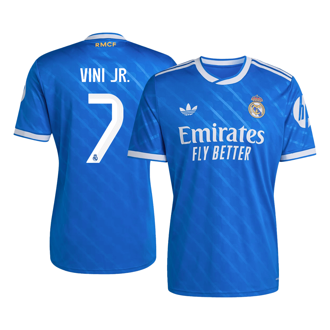 Maglia Replica Real Madrid Terza VINI JR. #7 Uomo 2025/26