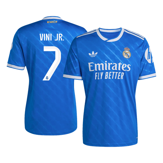 Maglia Replica Real Madrid Terza VINI JR. #7 Uomo 2025/26