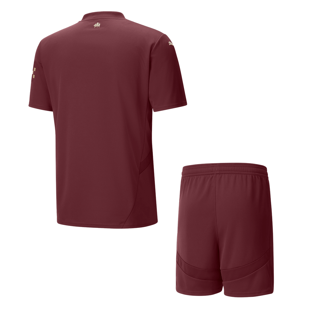 Completo Base Manchester City Terza Uomo 2024/25 - 2 Pezzi