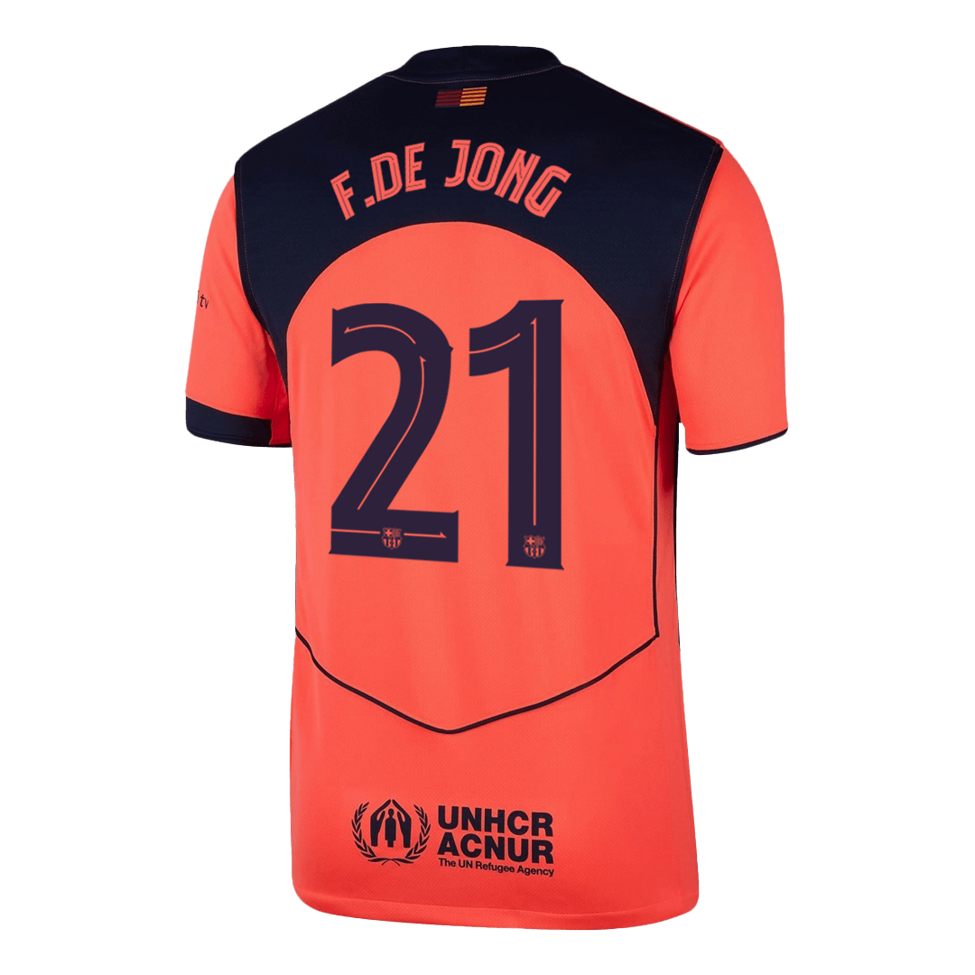 Maglia Replica Barcelona Terza F.DE JONG #21 Uomo 2025/26