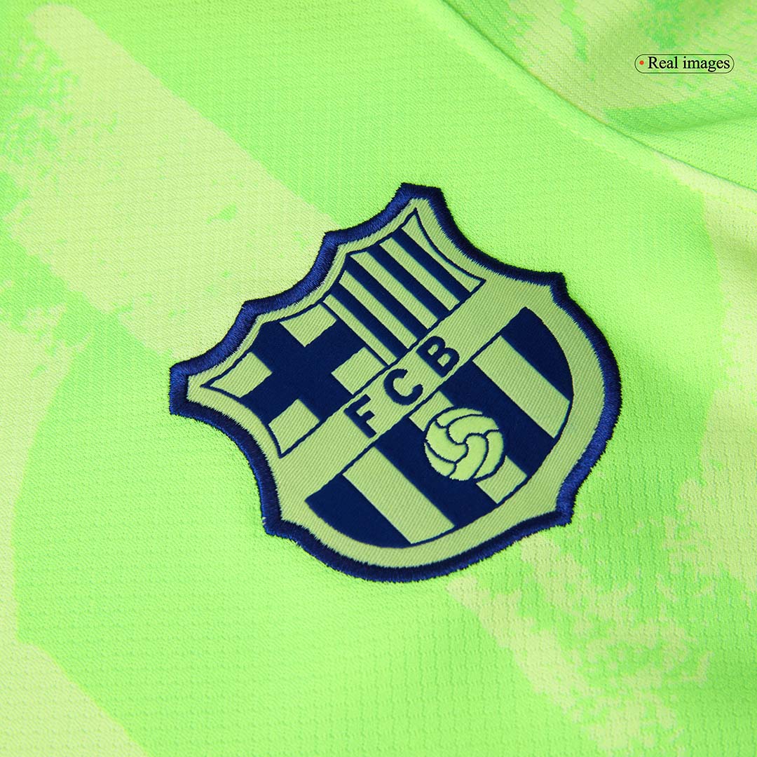 Kit Completo Barcelona Terza Uomo 2024/25 Spotify Logo Without Text - 3 Pezzi